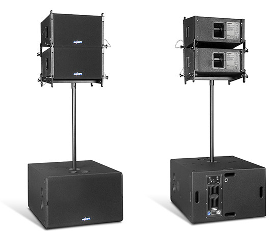 10”two way active line array system T10/T25