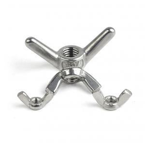 DIN Standard ZINC PLATED SS304 SS316 Construction Butterfly Nuts Stainless Steel Formwork Wing Nuts