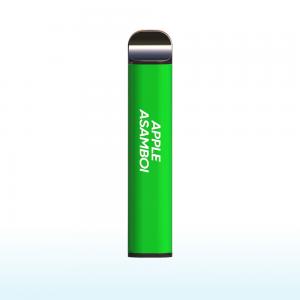 Green Puff Bar Sour Apple 2000 Puff Disposable Vape Electronic Vaporizer