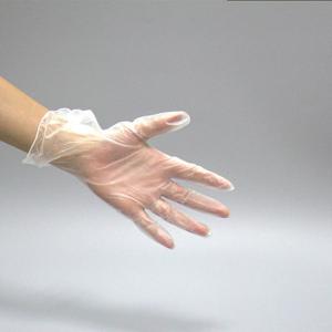 China Transparent Vinyl Safety 4.7 Gram 12 Inch Disposable PVC Gloves supplier