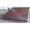 China High Performance 30 Tube Solar Collector , Solar Thermal Collectors For Swimming Pool wholesale