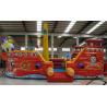 Inflatable Water Obstacle Course , Attractive Corsair Obstacle Course Moon