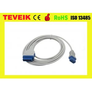 China SpO2 Extension Adapter cable, 11pin to TS 9pin female Compatible with GE ohmeda TS9pin sensor supplier