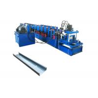 China Galvanized Steel Purlin Roll Forming Machine C Z U Channel For Building Material Production on sale