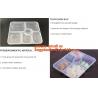 Disposable Plastic Blister Food Tray,Wholesale customized black disposable