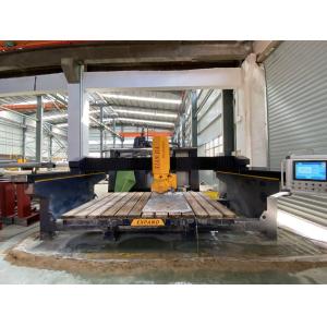 China Máquina de corte de lajes de pedra de ponte de 4 eixos de alta precisão para placas em forma de abanico e perfis de borda em forma especial wholesale