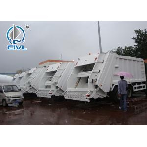 China Grabage Collection Truck Sinotruk SWZ Garbage Compactor Truck , Rear Loader Garbage Truck supplier