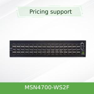 China 32 QSFP-DD Open Source Mellanox Ethernet Switches 400GbE 1U MSN4700-WS2F wholesale
