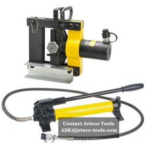 CP-700 hydraulic hand pump operated CB-150D hydraulic busbar bender tool, portable hydraulic plate bending machine