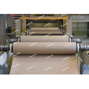 China Waste Paper Recycling Machine Kraft Paper Machinery Production Line Brown Carton wholesale