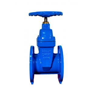 China Custom DN100 BS5163 Cast Iron Gate Valve 100mm Resilient Wedge supplier