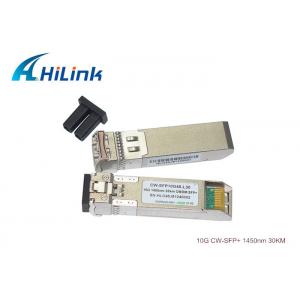 30km Fiber Optic Transceiver CWDM Mux Demux Module 10G 1450nm HUAWEI Compatible
