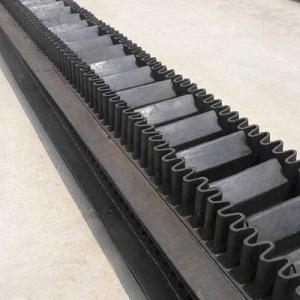 China Corrugated Rubber Conveyor Belt For Sidewall Conveyor supplier