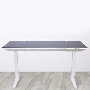 Plank Metal Home Multi Function Computer Desk Inner Width 34cm