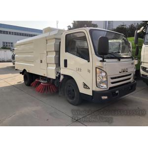 JMC 4X2 LHD Diesel Engine Vacuum Road Sweeper Truck