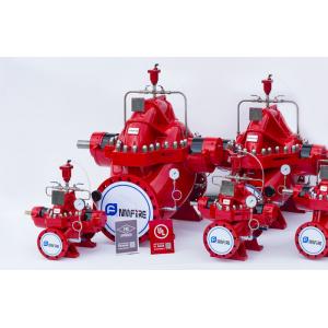 Red Color 2000gpm Diesel Engine Driven Fire Pump Set Used In Building