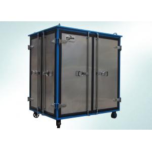 Mobile Transformer Oil Purifier / Oil Filtration Plant With Fully Aluminum Closed Doors
