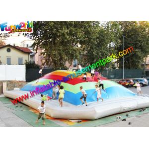 China Giant Inflatable Sports Games Air Bouncing , Jumbo Jumper Air Pillow supplier