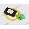 China SC APC do divisor do PLC do divisor 1×16 do PLC do ABS da fibra 2.0mm de Conrning wholesale