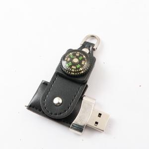 China Full Memory 2.0 3.0 Leather USB Flash Drive 16GB 32GB ROSH Approved supplier