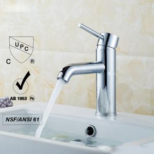 China Mechanical Chrome Sink Faucets Without Purified Water Outlet supplier
