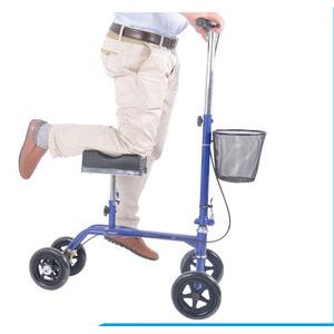 China FDA certification used foldable steel knee walker supplier