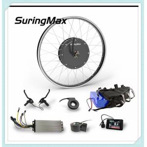 China 48v1200w高いトルクのブレーキ センサーおよびカラー ディスプレイが付いているブラシレス ハブdcモーターebikeのキット wholesale