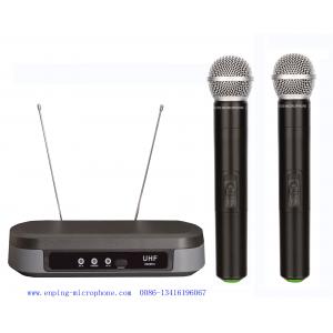 LS-7210 UHF dual channel wireless microphone with  2MICS  / micrófon cheap price / SHURE PG88