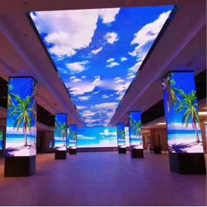 室内 P2 キューブ LED ディスプレイ 柱 ステージ コラム LED コンサート テレビ 壁