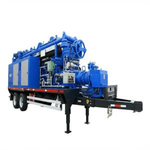 China Mobile Frac Pump with Easy Setup and Transport Capabilities for High Volume Hydraulic Fracturing wholesale