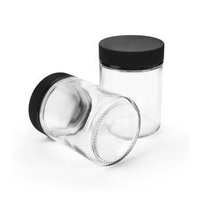 China 4oz 6oz Glass Concentrate Jars Cr Lids 5 Oz Glass Containers With Lids CR Cap Childproof supplier