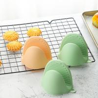 China Silicone Oven Mitts Heat Resistant Mini Oven Mitts Rubber Oven Glove Silicone Cooking Pinch Grips Oven Mitts Potholders on sale