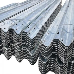 Hot Galvanized and Cold Rolled Road Safety Highway Guardrail Exported to Pakistan