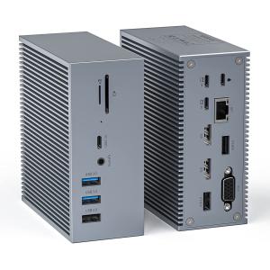 China 16 em 2 USB C Dual Monitor Thunderbolt Dock Triple Display 8 Portos USB C / A Ethernet supplier