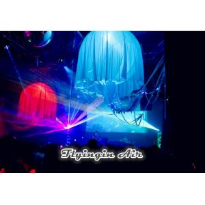 China Customized Blue Inflatable Lighting Jellyfish with Led Light for Party and Events wholesale