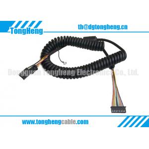 China Highly Resilient Flex Spiral Power Cable Cord supplier