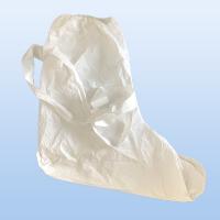 China Waterproof SF Disposable Boot Cover Industrial Safety Boots Cover With Tie Strip on sale