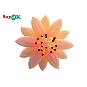 Customized Led Lighted Inflatable Flower Event Stage Party Decoration