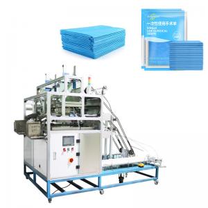 China SN-180 Medical Mattress Folding Wrapping Machine Stacking 220v supplier