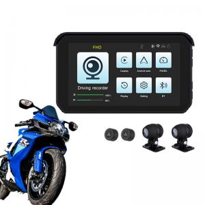 China Car Make Motorcycle GPS Navigator 5 Inch Screen Recorder with Tire Pressure Detection supplier