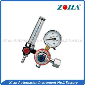 China SS Light Duty Argon Bottle Regulator / Electric Argon Tank Regulator supplier