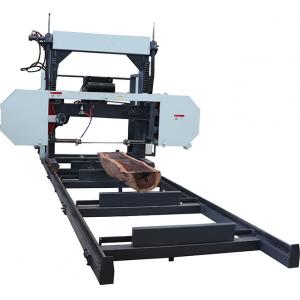 China Hydraulic Horizontal Wood Cutting Band Saw Machine ,Portable Sawmill for sale supplier