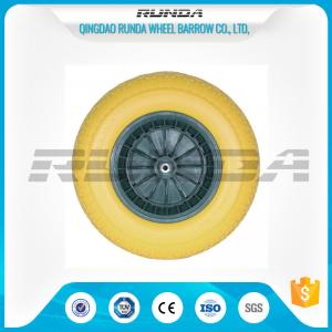 Various Color PU Foam Wheel Roller Bearing Super Elasticity For Air Compressor
