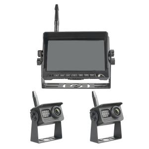 HD 1080P IP69K Waterproof Backup Cameras Reversing 7 Inch Monitor