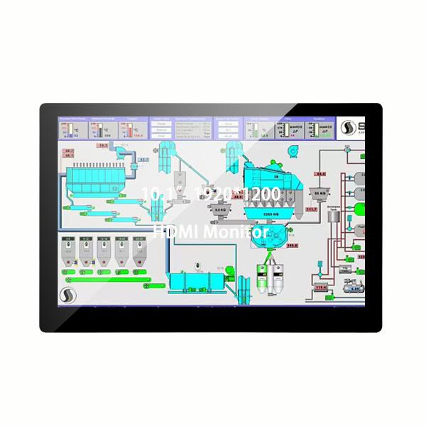 Monitor táctil IPS de 10,1 pulgadas 1920x1200 HD con 10 puntos táctiles capacitivos