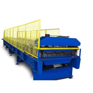 China 0.3-0.8mm Double Layer Roll Forming Machine With Automatic Control wholesale