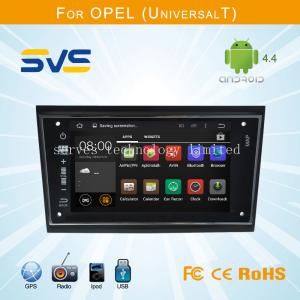 China Android 4.4 car dvd player for Opel Universal full touch screen with car  GPS navigation supplier