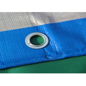 China Blue Geosynthetic Fabric PE Tarpaulins 200GSM For Truck Cover supplier