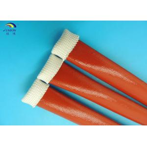 4KV Silicone Rubber Sleeve Expandable Braided Sleeving With 2 : 1 Expandable Ratio