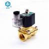 Brass Low Pressure 3/4 inch 220V Lpg Natural Gas Solenoid Valve